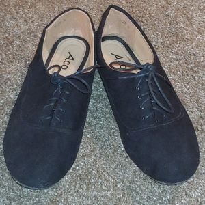 Suede Oxfords
